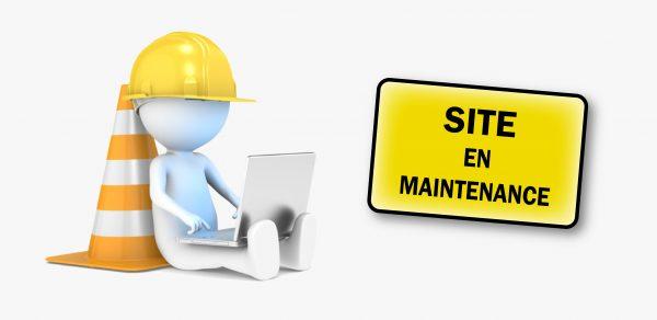 Site maintenance 600x292